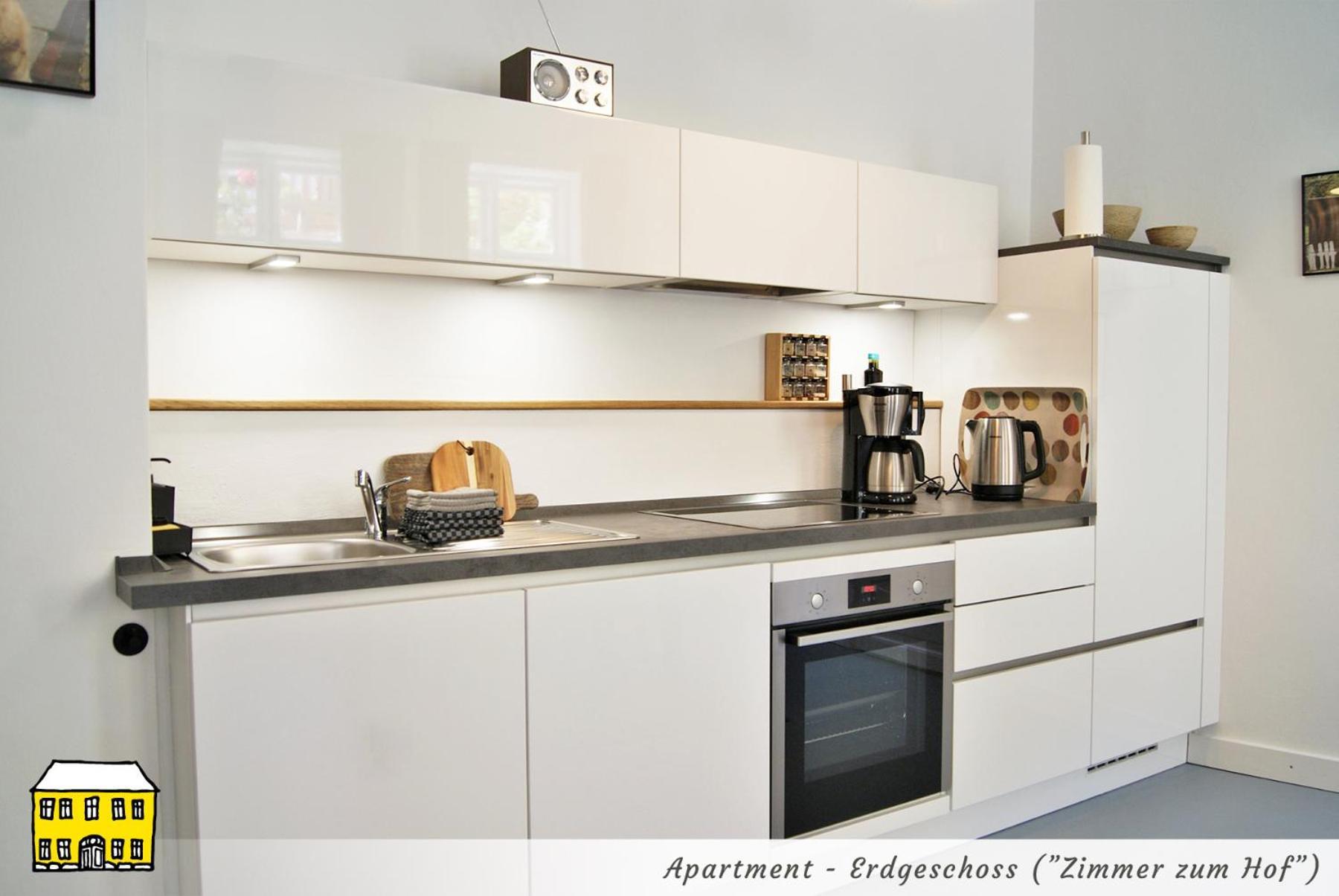 Das Gelbe Haus - Drei Besondere Ferienwohnungen เฟลนส์บวร์ก ภายนอก รูปภาพ
