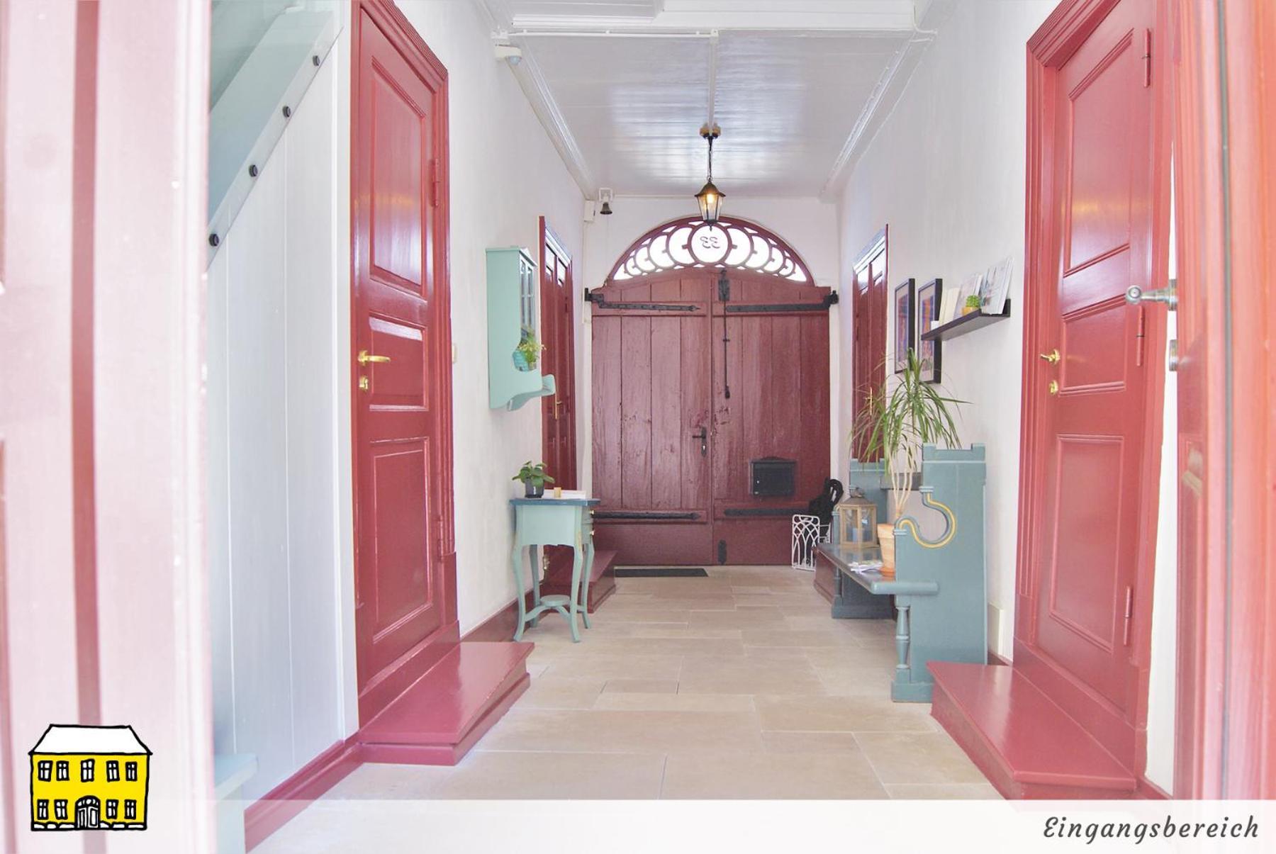 Das Gelbe Haus - Drei Besondere Ferienwohnungen เฟลนส์บวร์ก ห้อง รูปภาพ